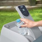 Spa gonflable carré 4‑6 places – massage AirJet