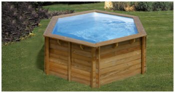 Piscine bois ronde Ø 2,80 × H 1,07 m