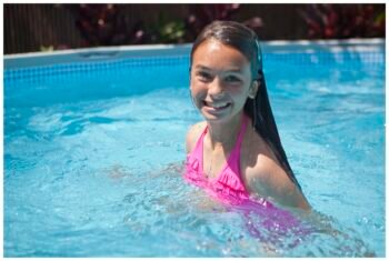 Grande piscine tubulaire ronde Ø 5,49 × H 1,22 m