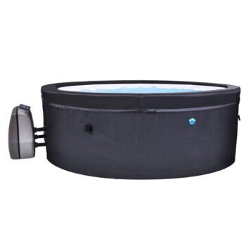 Spa gonflable semi‑rigide 4 places – massage à bulles