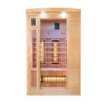 Sauna infrarouge intérieur 2‑4 places – bois d’épicéa