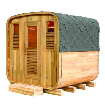 Sauna extérieur traditionnel vapeur 6 places