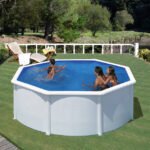 Piscine hors-sol ronde en acier 3 m × 1,20 m – Kit complet avec filtration et échelle