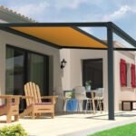 Pergola en alu à toile enroulable – kit modulable