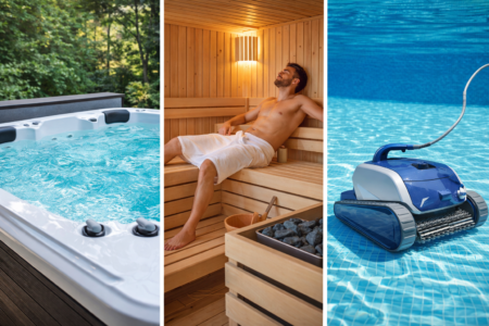 Spa, sauna et piscine : bien équiper son espace bien-être